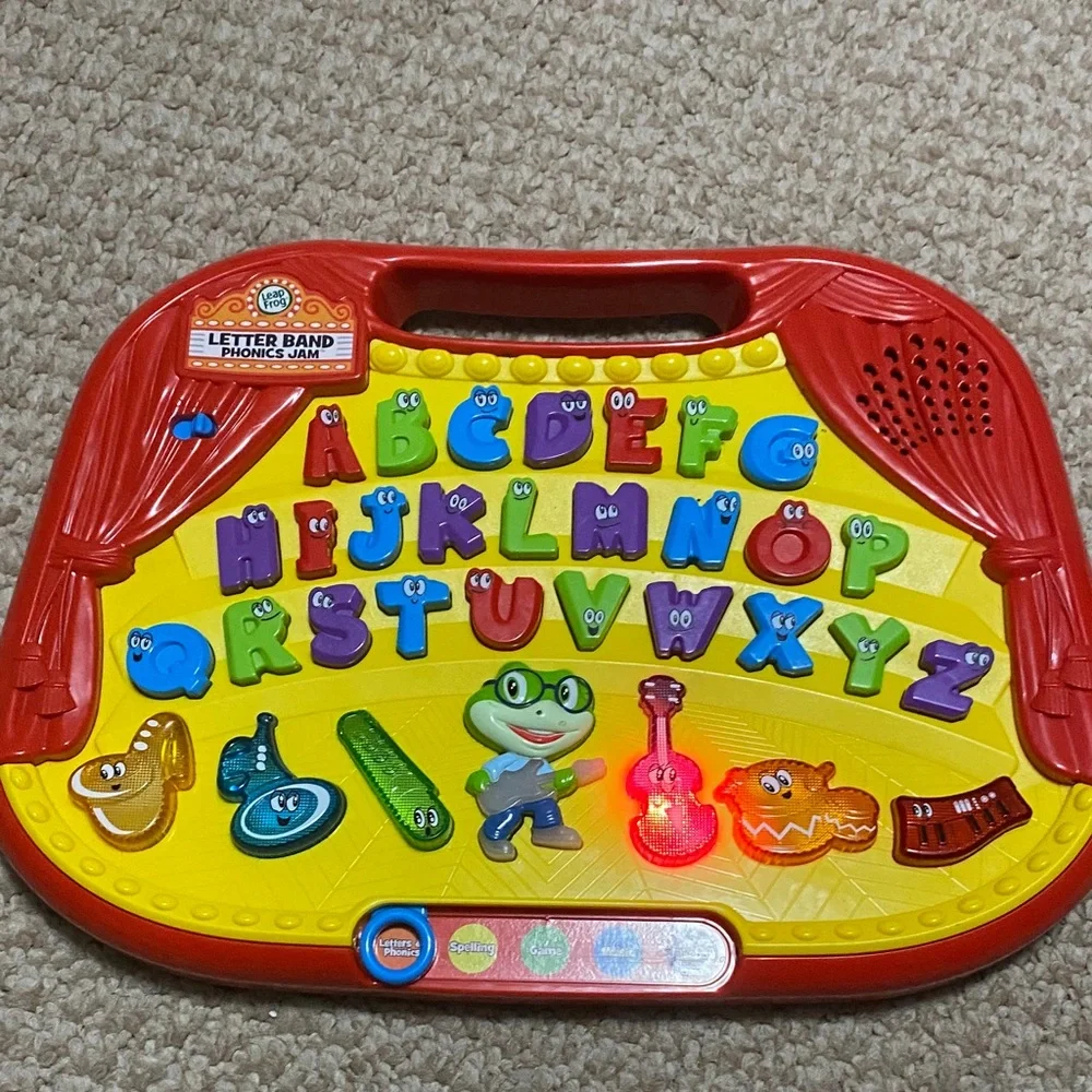 Leap frog letter band phonics jam interactive learning toy